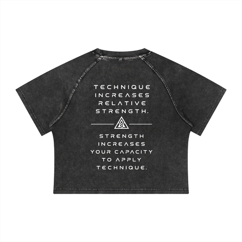 Bionic BJJ Raglan Crop T-Shirt