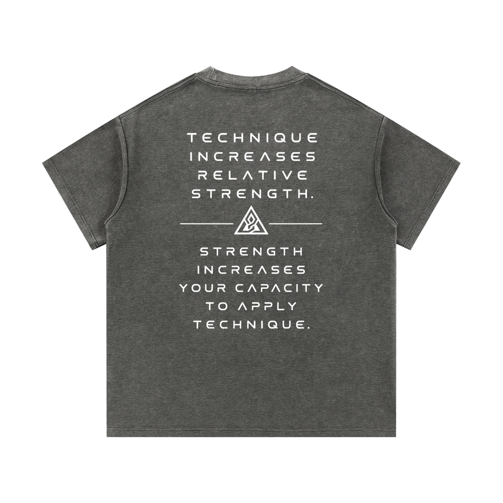Bionic BJJ waffle tee