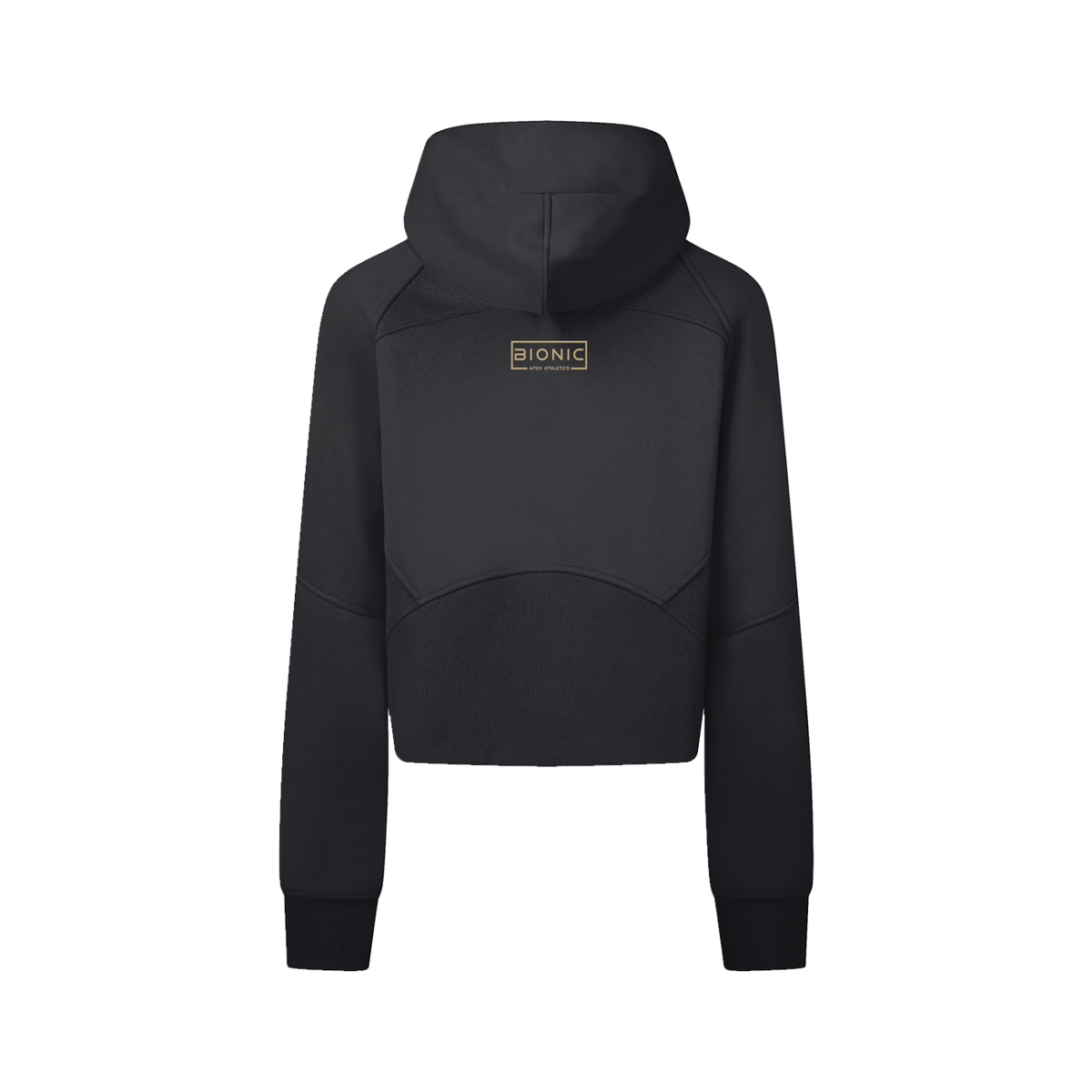 Team Bionic Cult Cropped Zip Hoodie