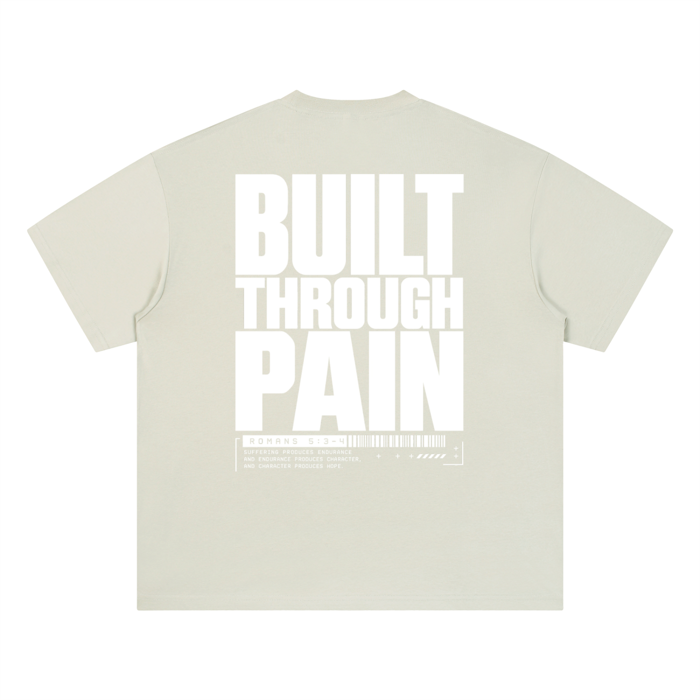 Built Through Pain  Quick Dry  Tee