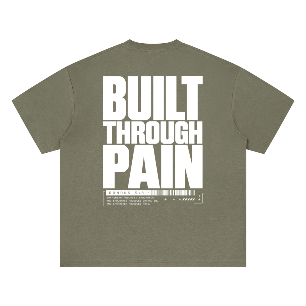Built Through Pain  Quick Dry  Tee